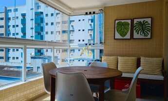 Imagem 2: Apartamento com 3 dormitórios à venda, 125 m² por R$ 740.000,00 - Canto do Forte - Praia G