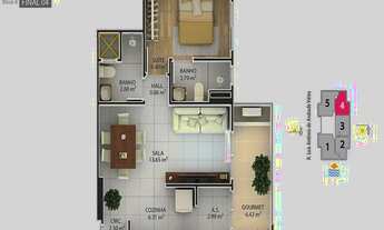 Imagem 3: APARTAMENTO BOQUEIRAO - PRAIA GRANDE SP