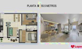 Imagem 5: Apartamento para venda com 50 metros quadrados com 2 quartos