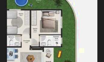 Imagem 3: LNC-099 2 QTS SUÍTE ELEVADOR LAZER CLUB. VAGA COBERTA ENTRADA 60X FGTS NOVO MCMV SUB ATÉ 5