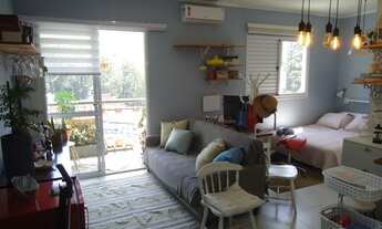 Imagem 2: Andar alto, 1 Suíte, repleto de armários, Terraço ensolarado, Ar-Cond, 33m e 1 vaga