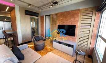 Imagem 4: Apartamento com 1 dormitório para alugar, 74 m² por R$ 6.900/mês - Embaré - Santos/SP