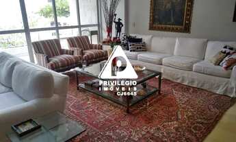 Imagem 3: Na Lagoa, maravilhoso apartamento de 4 quartos (sendo 3 suítes), 2 dependências completas