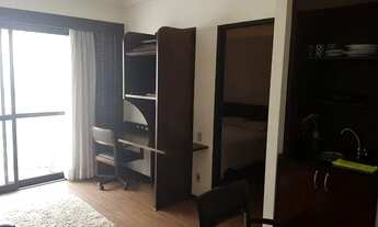 Imagem 4: Flat para aluguel possui 40 metros quadrados com 1 quarto em Indianópolis - São Paulo - SP