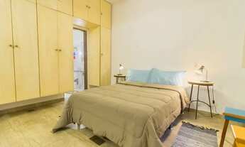 Imagem 7: Apartamento térreo estilo loft, contem cômodos integrados, poucas paredes internas (exceto