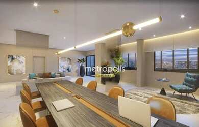 Imagem 9: Apartamento com 3 dormitórios à venda, 90 m² por R$ 1.110.271,00 - Jardim - Santo André/SP