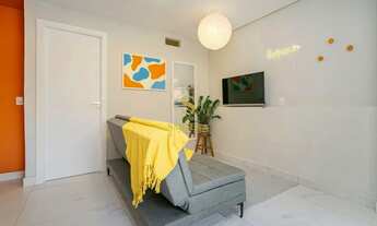 Imagem 5: Apartamento térreo à venda, mobiliado e equipado, com 1 dormitório, no bairro Campeche, Fl