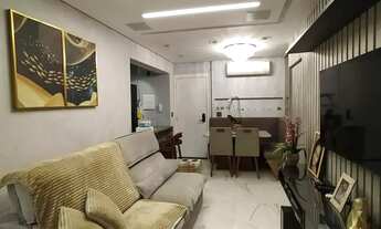 Imagem 7: Apartamento semi mobiliado para locação com 70m2 com 2 suites e 2 vagas - Wave alphaville