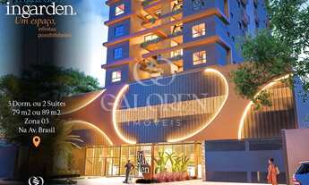 Imagem 5: Lançamento na Av. Brasil Ingarden Residence, 3Q, torre única com lazer completo