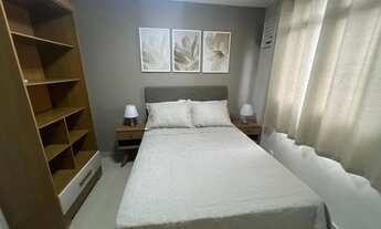 Imagem 2: Vendo com exclusividade lindo AP mobiliado com 53m2, 2 quartos sendo 1 suíte, 1 vaga e áre