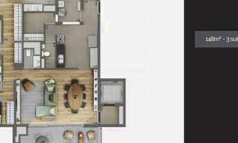 Imagem 7: Siga Moema 3 suites 149m²