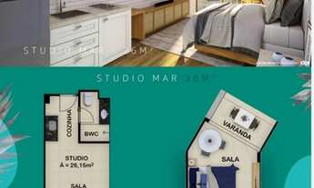 Imagem 4: # Apartamento venda com 25 metros quadrados com 1 quarto em Praia dos Carneiros - Tamanda