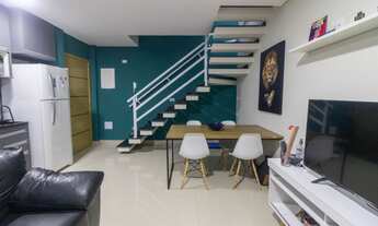 Imagem 4: Apartamento à venda 96 m2, sem condomínio, cobertura, 2 quartos em Vila Gilda - Santo Andr