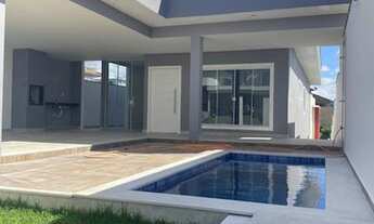 Imagem: CASA LINEAR EM COSTRUÇÃO NO VALE DOS CRISTAIS