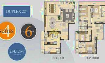 Imagem 2: Incrível Apartamento Duplex à 50m da Praia, com 254m² à partir de R$ 2.750.000,00 - Canto