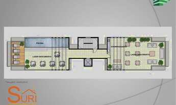 Imagem 4: Apartamento com 2 dormitórios à venda, 53 m² por R$ 350.000,00 - Parque das Nações - Santo