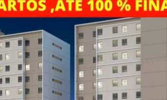 Imagem: 1e2 quartos conjugado com área de lazer