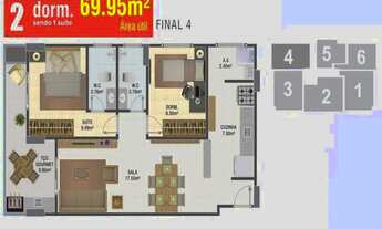 Imagem 3: APARTAMENTO FORTE - PRAIA GRANDE SP