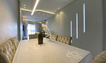 Imagem 3: Ampla sacada | 3 Dorm | Todo mobiliado | Porteira fechada | Varanda envidraçada | Ocian