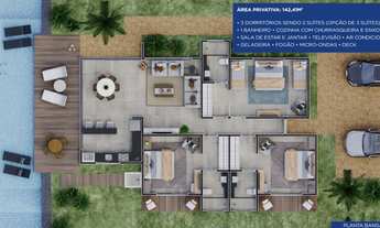 Imagem 3: COTA CHALÉ/BANGALÔ TAYAYÁ - 142 m2