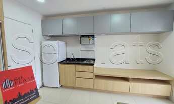 Imagem 2: Lindo flat para locação e com uma excelente localização na Av Santo Amaro. Consulte-nos