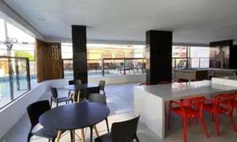 Imagem 6: Quarto e sala com varanda mobiliado na Jatiúca