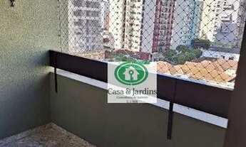 Imagem 2: Apartamento com 2 dormitórios para alugar, 130 m² por R$ 4.200,00/mês - Pompéia - Santos/S