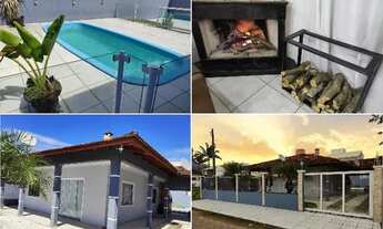 Imagem: Casa com piscina 200 mts praia 12 minutos