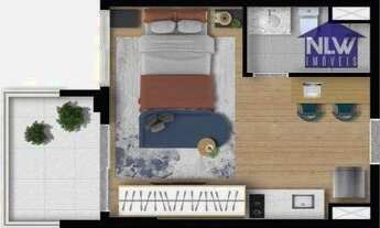 Imagem 2: Apartamento com 1 dormitório à venda, 28 m² por R$ 440.557,00 - Jardim Vila Mariana - São