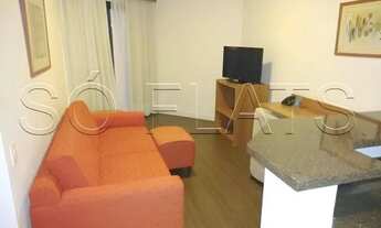 Imagem 2: Flat disponível locação no Space Valley com 36m², 1 dorm e 1 vaga de garagem