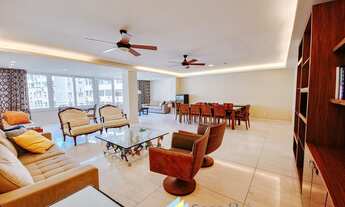 Imagem 3: Apt de 300 mts no Leme. Vista praia, andar alto, 1 por andar, 2 vagas. Mobiliado