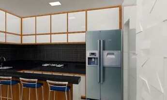 Imagem 4: Casa Geminada Área Privativa Individual com 3 Quartos, Suíte e 2 Vagas no Bairro Vale das