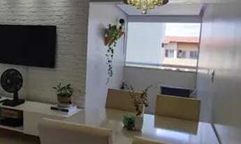 Imagem 3: Alugo ap no cond gran village slz/2 quartos/1 vaga/ piso porcelanato/ projetados na cozinh