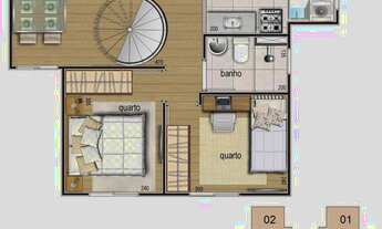 Imagem 6: Apartamento para Venda bairro Diamante (Região do Barreiro Barreiro), 2 quartos, 1 banhei