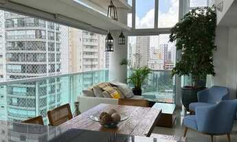 Imagem 3: Apt.173m²au, 3 dorm, 3 suítes, 3 vagas, c/varanda gourmet. Em Moema Pássaros