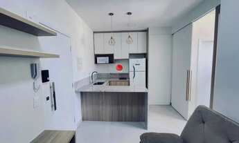 Imagem 2: Flat mobiliado, com 1 quarto e 1 banheiro para Alugar, 35 m², de área construída, bairro O