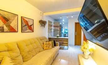 Imagem 3: Linda casa de 3 dormitórios, semi mobiliada, localizada no bairro Moradas do Bosque, em Ca