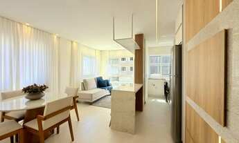 Imagem 5: Apartamento 02 quartos/suítes, mobiliado e decorado, lavabo, no bairro Zona Nova, em Capão