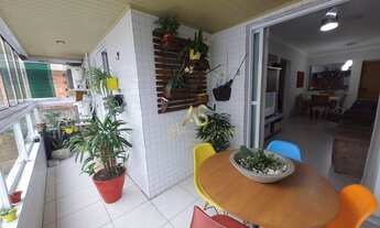 Imagem 3: Lindo Apartamento com sacada gourmet vista mar próximo praia 2 dormitórios 1 suíte - Praia