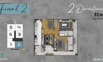 Imagem 3: Apartamento de alto padrão 3 e 2 dorms