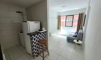 Imagem 3: Alugo excelente flat mobiliado no Espinheiro- Recife - PE