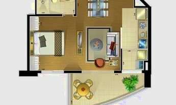 Imagem 5: 107435 Apartamento para aluguel possui 75 metros quadrados com 2 quartos - São Paulo - SP