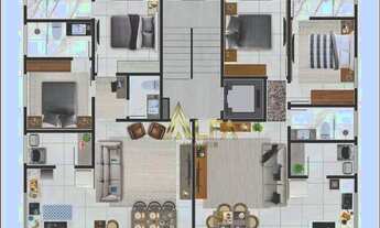 Imagem 4: Apartamento com 2 dormitórios à venda, 70 m² por R$ 489.500 - Itajuba - Barra Velha/SC