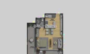 Imagem 2: Studio com 1 dormitórios à venda, 40m², João Paulo - Florianópolis/SC