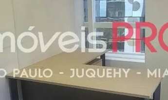 Imagem 7: Conjunto mobiliado na região da Berrini com 96m² e 3 vagas em condomínio com boa imagem co