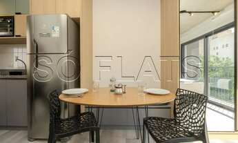 Imagem 7: Edifício Bela Vista, apto todo mobiliado disponível para locação contendo 25m² e 1 dormitó