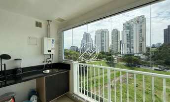 Imagem 2: Apartamento com 1 dormitório à venda, 55 m² por R$ 630.000,00 - Alphaville Empresarial - B