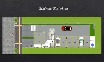 Imagem 3: Apartamento 1 dormitório com sacada e churrasqueira em Camobi