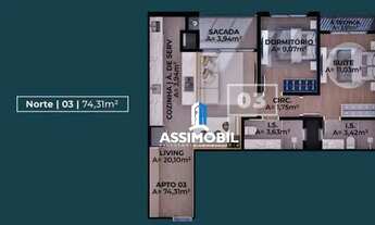 Imagem: PRÉ-LANÇAMENTO ÁPICE RESIDENCE - Pagani