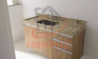 Imagem 4: Apartamento para venda possui 54 metros quadrados com 2 quartos em Vila Lutécia - Santo An